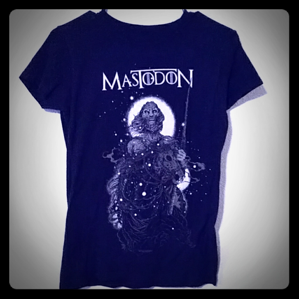 Limited edition T-shirt Mastodon GOT White Walker
